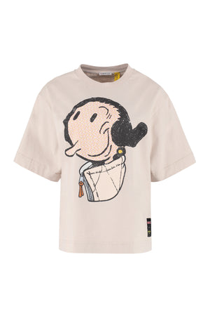 2 Moncler 1952 - Olivia Oyl cotton crew-neck T-shirt-0